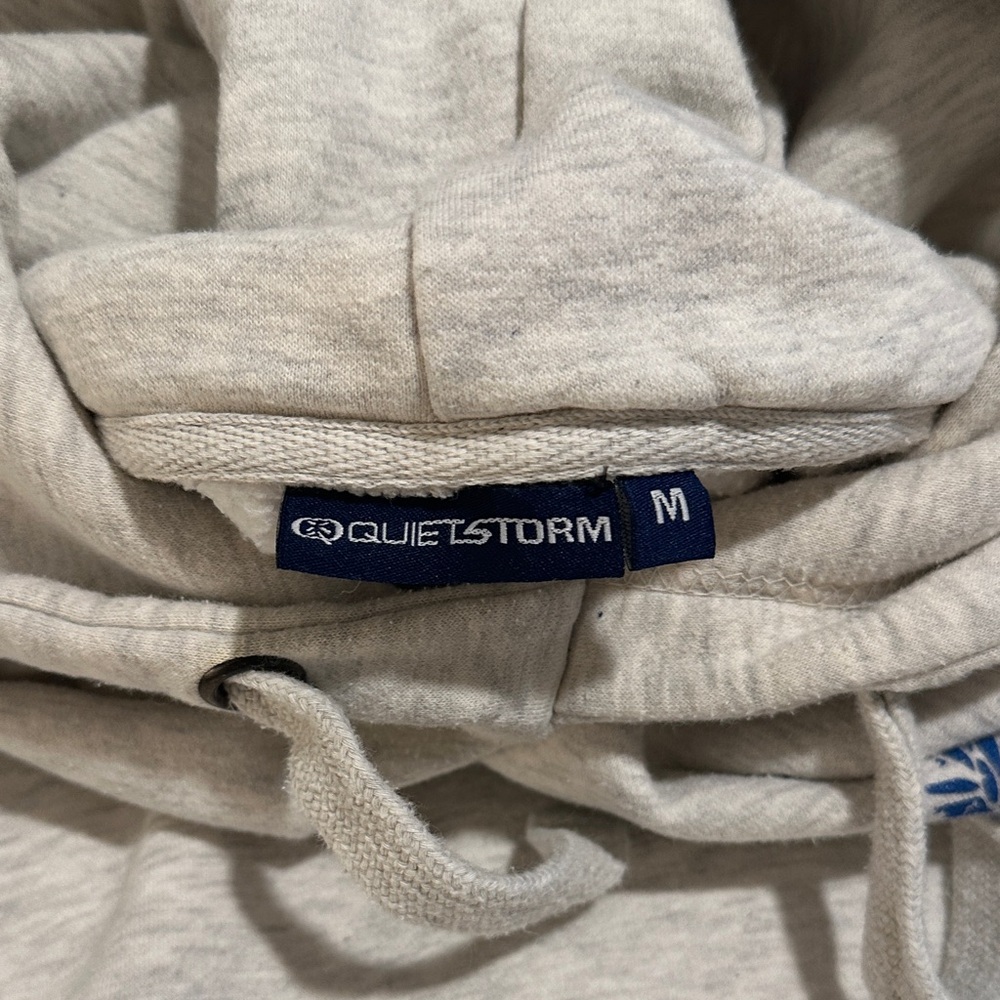 Quietstorm Gray Hoodie with Pineapple π - Picture 5 of 5